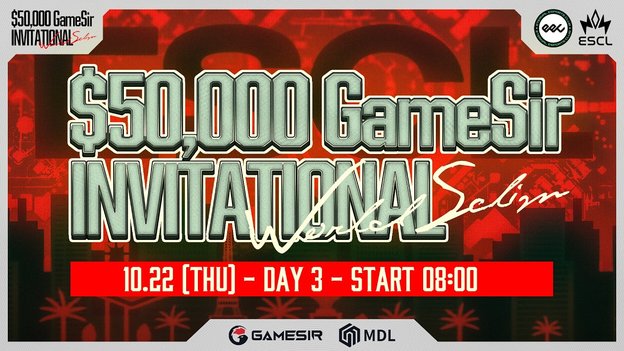 EECxESCL 賞金付き世界スクリム $50,000 GameSir Invitational | Day 3 BvsC / AvsD