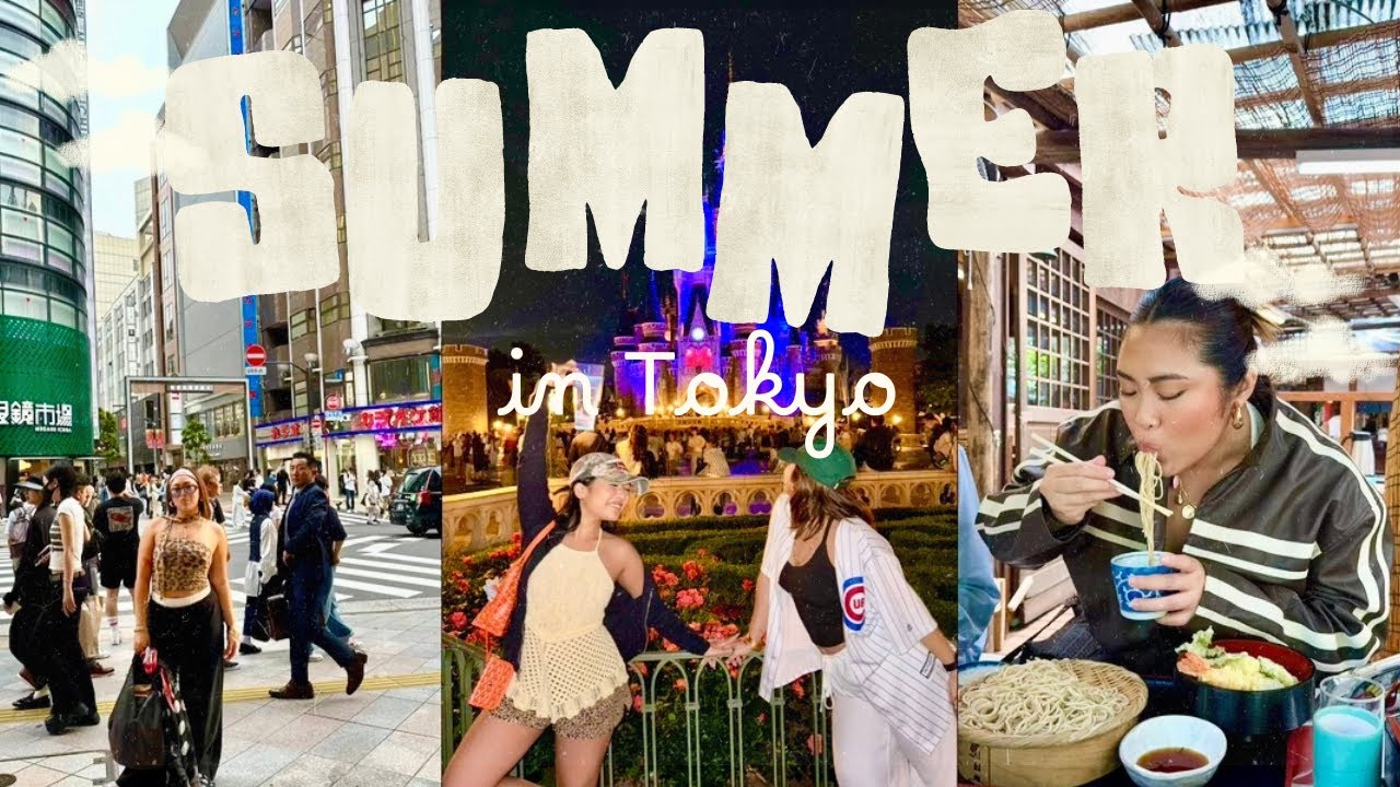 Japan Vloggy 🚉 | exploring tokyo, disneyland, temples, shopping & haul