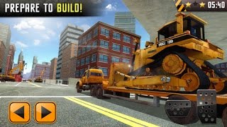 Стройка Симулятор Строительная Техника Бульдозер Грузовик Спецтехника Игры на Андроид 2016 screenshot 1