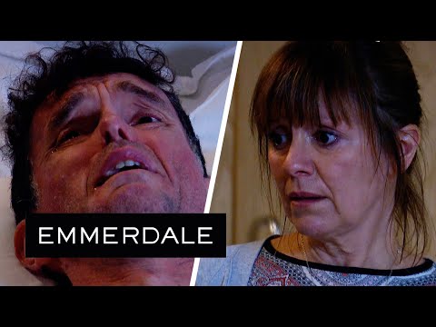 Emmerdale - Marlon Tells Rhona to Leave The Hospital and To Not Visit Him
