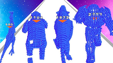 Pixel Battle Runner - Level Up Pixel Max level Gameplay