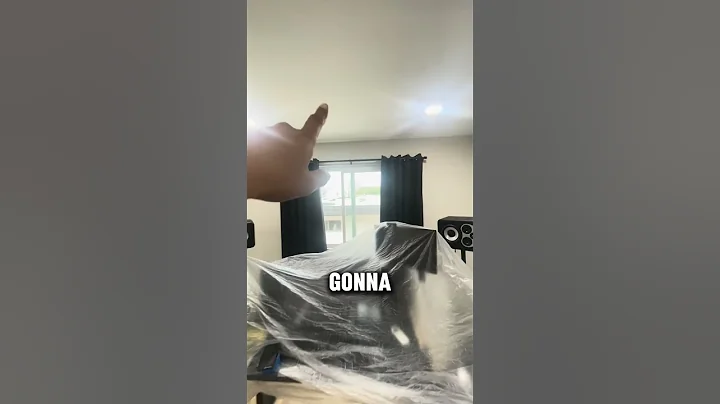 Recording Studio Install Setup with 7 of our 4” & Triangle Bass Traps & A 4’ x 6’ Cloud!