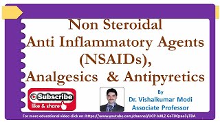 Nonsteroidal anti-inflammatory drugs (NSAIDs), Analgesic & Antipyretic: Classification, SAR and MOA screenshot 4