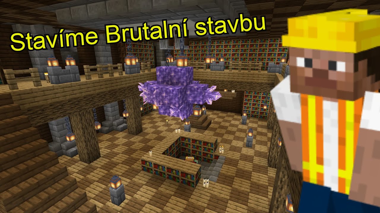 📚✨ STAVÍM TAJNOU ENCHANT KNIHOVNU! 🔮 | Minecraft Survival Expansion 🧱 Ep.13