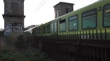 IE 8300 Class Dart Train number 8111 - Blackrock, Dublin