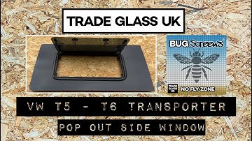 Vw T5 Transporter Vw T6 Transporter Safari POP OUT Windows for Camper Vans