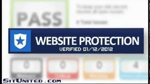 SitUnited.com Site Scanner | Protect Your Website with a Security Scanner