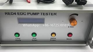 NANTAI RED4 EDC Pump Tester Diesel Z-E-X-E-L Electronic In-line Pump RED4 Tester with all Wire Plugs