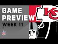 Kansas City Chiefs vs. Las Vegas Raiders | NFL Week 11 Game Preview