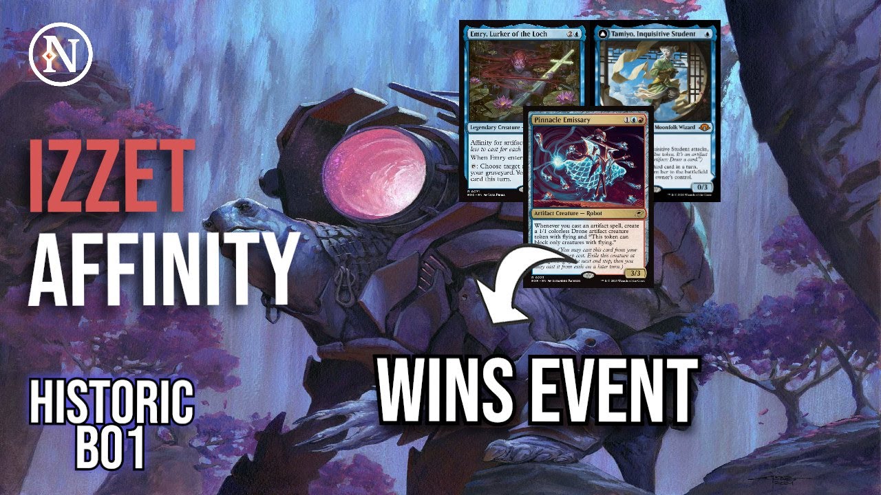 Izzet Affinity Deck Wins Historic Event | Historic Bo1 | MTG Arena