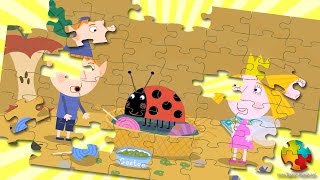Ben And Hollys Little Kingdom Gaston The Ladybird - Jigsaw Puzzle Games For Kids Videos