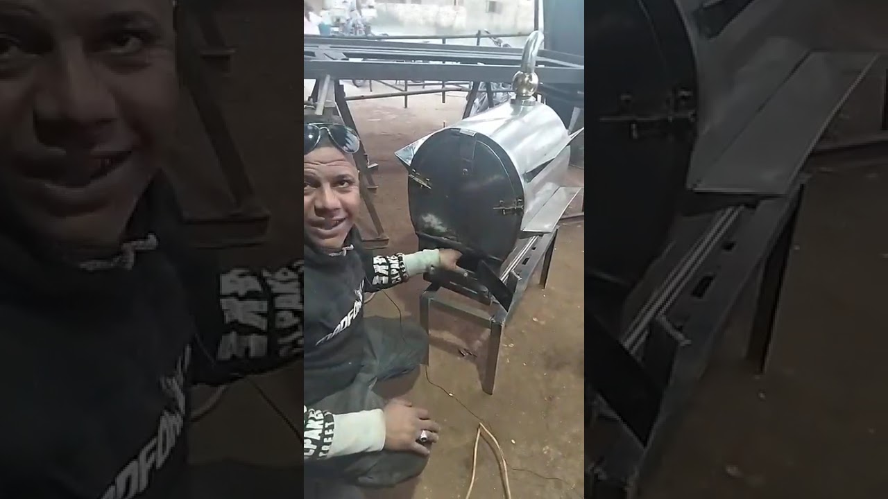 الأسطى محمد يبتكر شعلة تعمل بالزيت المحروق بدون غاز أو بنزين