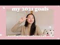 My Goals for 2021 | with prompts for reflection & intention 💫