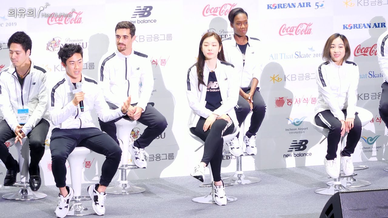 [4K60p] All That Skate 2019 (D-1) Kiss & Cry Fan Meeting Fancam Part.1 - 입장 및 참가 소감