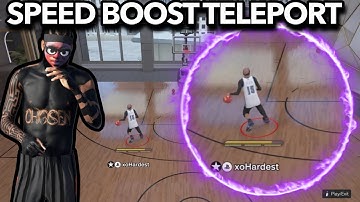 *NEW* HOW TO SPEED BOOST TELEPORT ON TALL GUARDS NBA 2K26 | DRIBBLE TUTORIAL