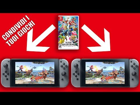 Come Condividere i Giochi su Nintendo Switch (e giocare CONTEMPORANEAMENTE su due console!)