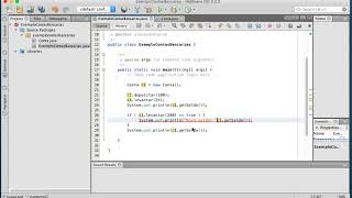 Aprender Java - Fase 04 - Tipos de retorno boolean, double e void  (Classe Conta)
