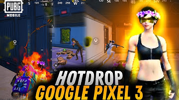 Google pixel 3🥵 Hotdrop livik performance Lag Test in 2024🥺? Pubg Mobile Google pixel 3 game