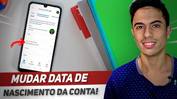 Como mudar a data de nascimento do Outlook?