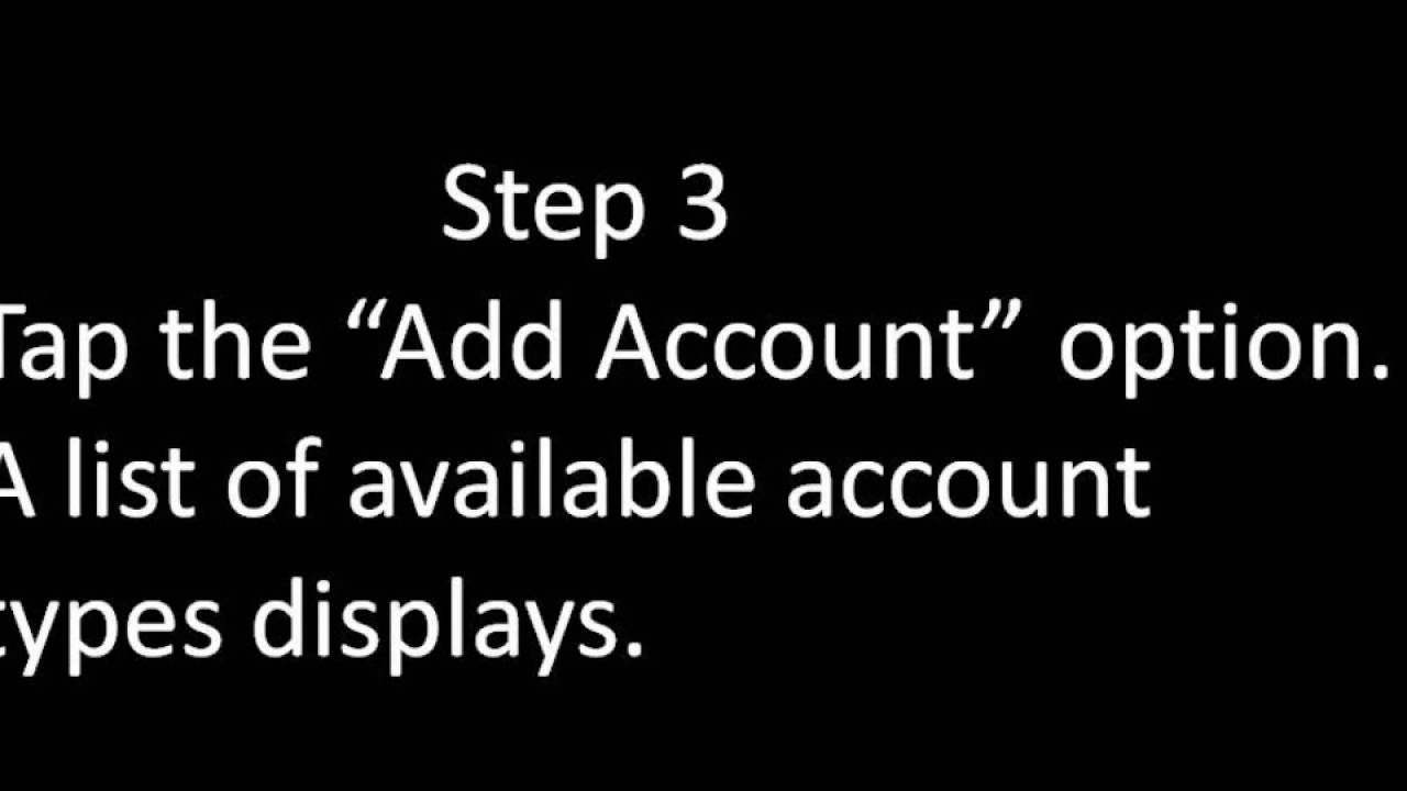 How To Link Sbcglobal Email Account To Iphone YouTube
