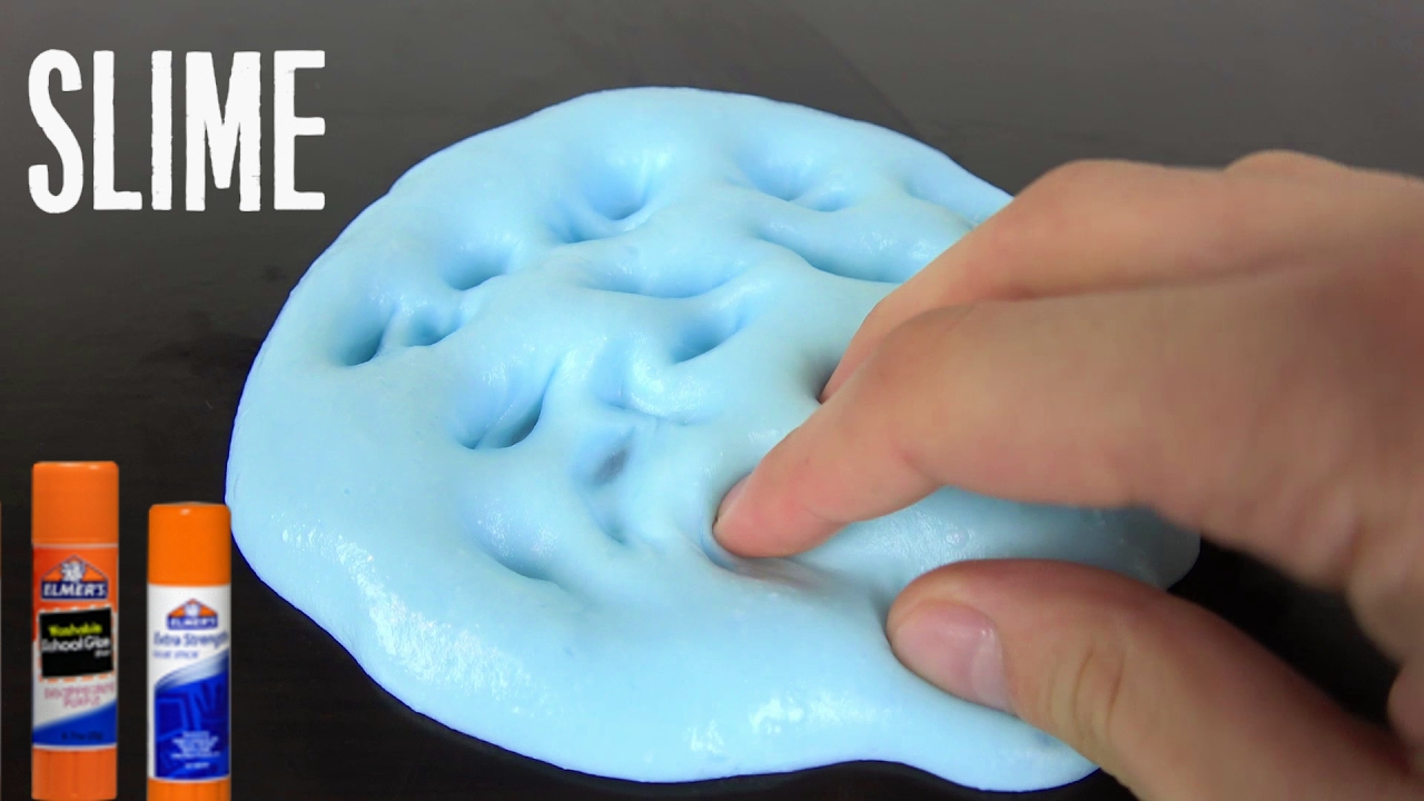 Elmers Glue Fluffy Slime Without Borax , How to Make Fluffy Slime