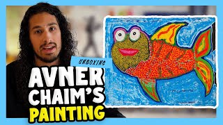 Unboxing a Fish Painting by Avner Chaim!