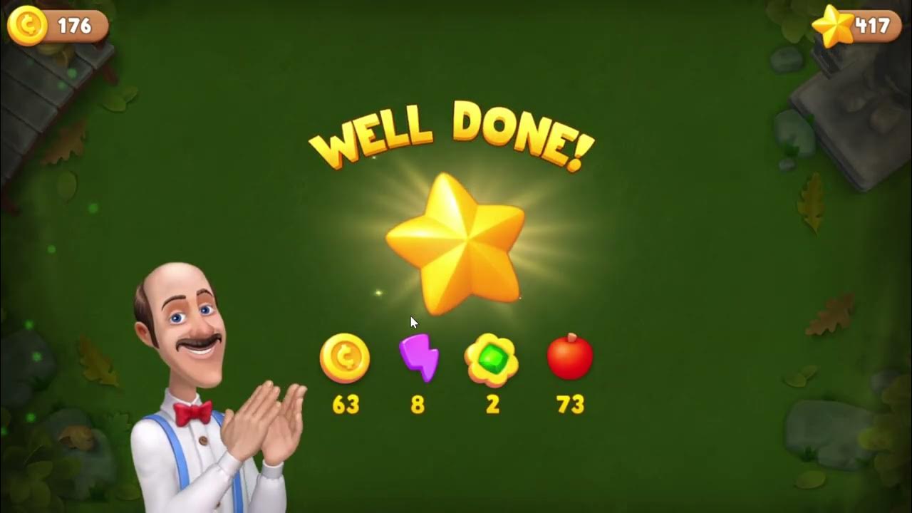 Gardenscapes 2024 Level 18 moves NO BooSTERS YouTube