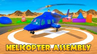 Big Helicopter Assembly Learn Colors for Children. DIY for Kids. Learning Cartoons Big Helicopter Assembly Learn Colors for Children. DIY for Kids. Learning Cartoons