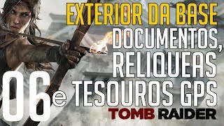 Tomb Raider 2013 Parte 06 Exterior da Base ( Documentos , Reliqueas e Tesouros GPS ) screenshot 5
