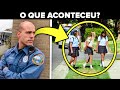 Policial Vê Menina Andar Estranho pela Escola, Ele Age Rapidamente e Salva sua Vida