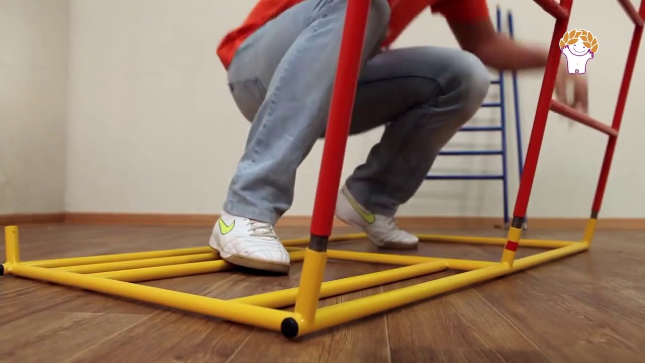 Сборка спортивного комплекса \"Ранний Старт\". - YouTube