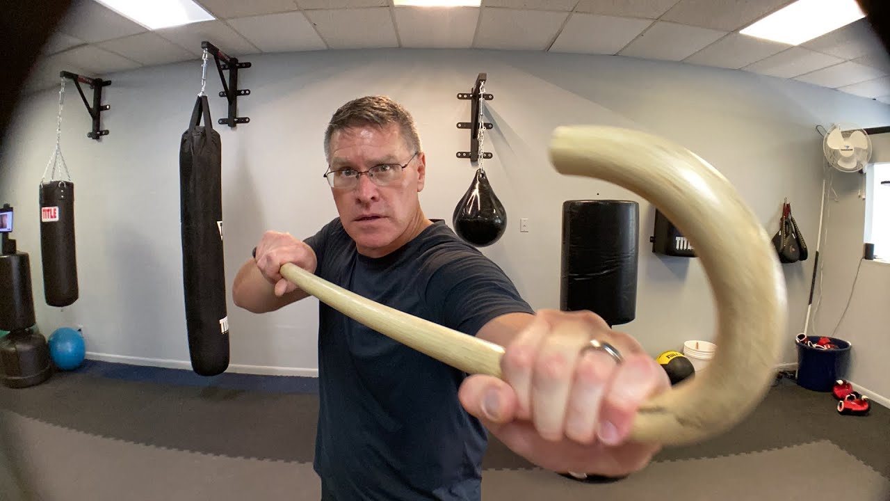 Martial Arts Cane Self Defense Techniques 2 YouTube