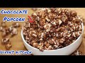 Chocolate popcorn  3 ingredients  homemade chocolate popcorn recipe  divyas kitchen