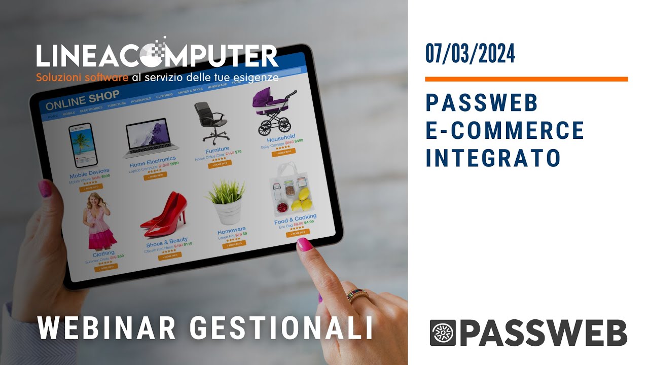Pasweb Webinar Passepartout Passweb: E-commerce Integrato con il Gestionale ...