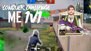 Conquer player challenge me 1v1 😏