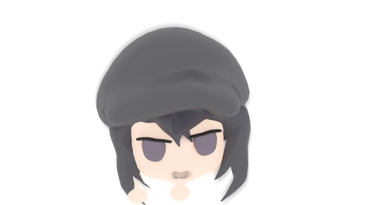 Otachan Stop the Middle fin 3D