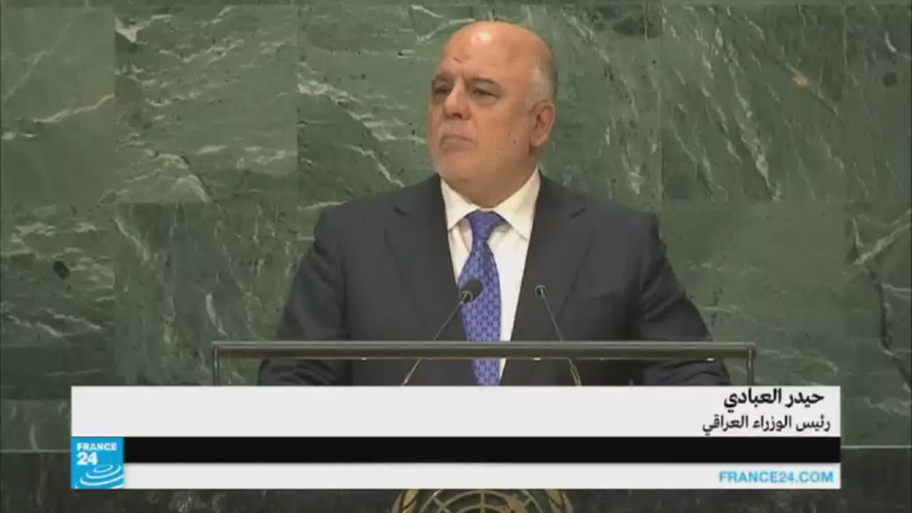 حيدر العبادي يعلن تحرير مدينة الشرقاط