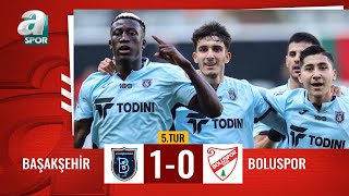 Başakşehir 1-0 Boluspor Ziraat Türkiye Kupası 5. Tur Maçı A Spor 17.01.2024