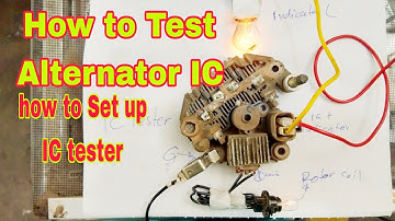 How to test alternator IC regulator @simple_ #charging @Regulator #new #1