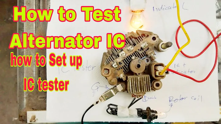 How to test alternator IC regulator @simple_ #charging @Regulator #new #1