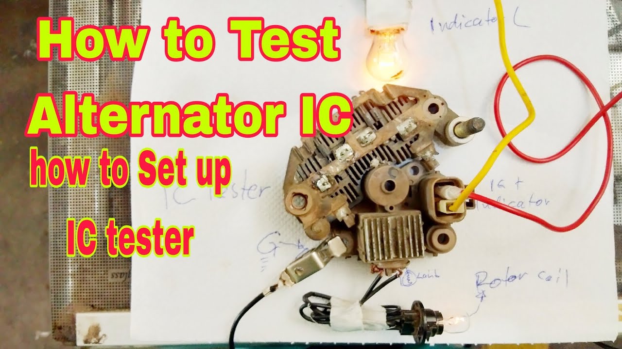 How to test alternator IC regulator @simple_ #charging @Regulator #new ...