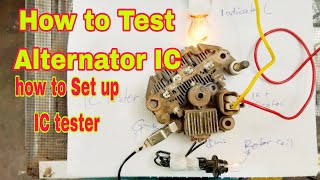 How to test alternator IC regulator @simple_ #charging @Regulator