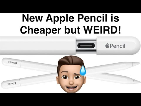 New Apple Pencil is Cheaper but Weird?