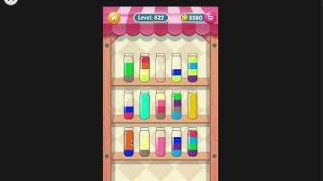 Water Sort Puzzle I Level 622 I  Facebook I SOLVED