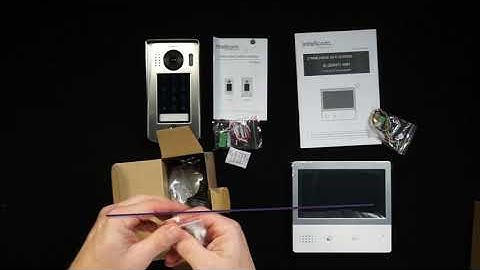 Intelicom 2 Wire Touch Screen - Intercom Kit