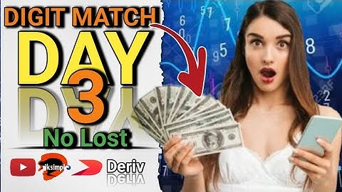 DIGIT MATCH 3 SHOOT NO LOST BINARY/DERIV.COM