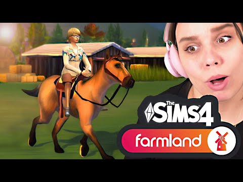 The Sims 4 Farmland mod can enhance or replace Cottage Living - it's up to  you