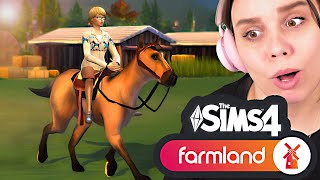 Playing The Sims 4 FarmLand - part 1 (mod)
