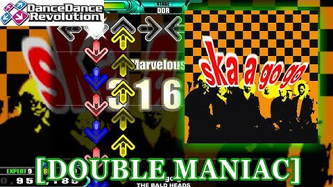 【DDR 2nd CLUB Ver.】 ska a go go [DOUBLE MANIAC] 譜面確認＋Clap