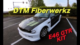BMW E46 DTM Fiberwerkz GTR Body Kit Fully On! Looks amazing!